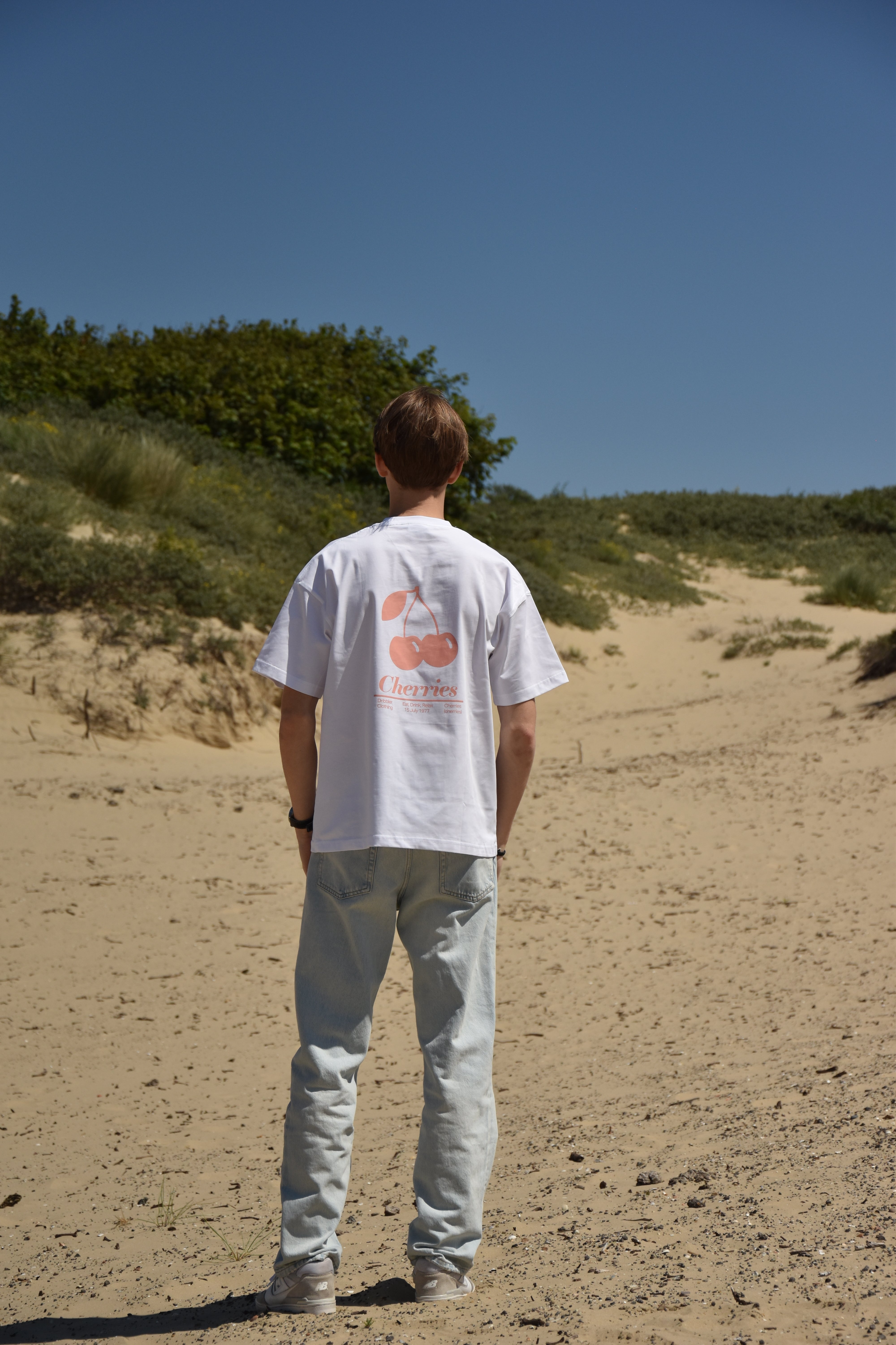 CEREZA Tee White/Pink