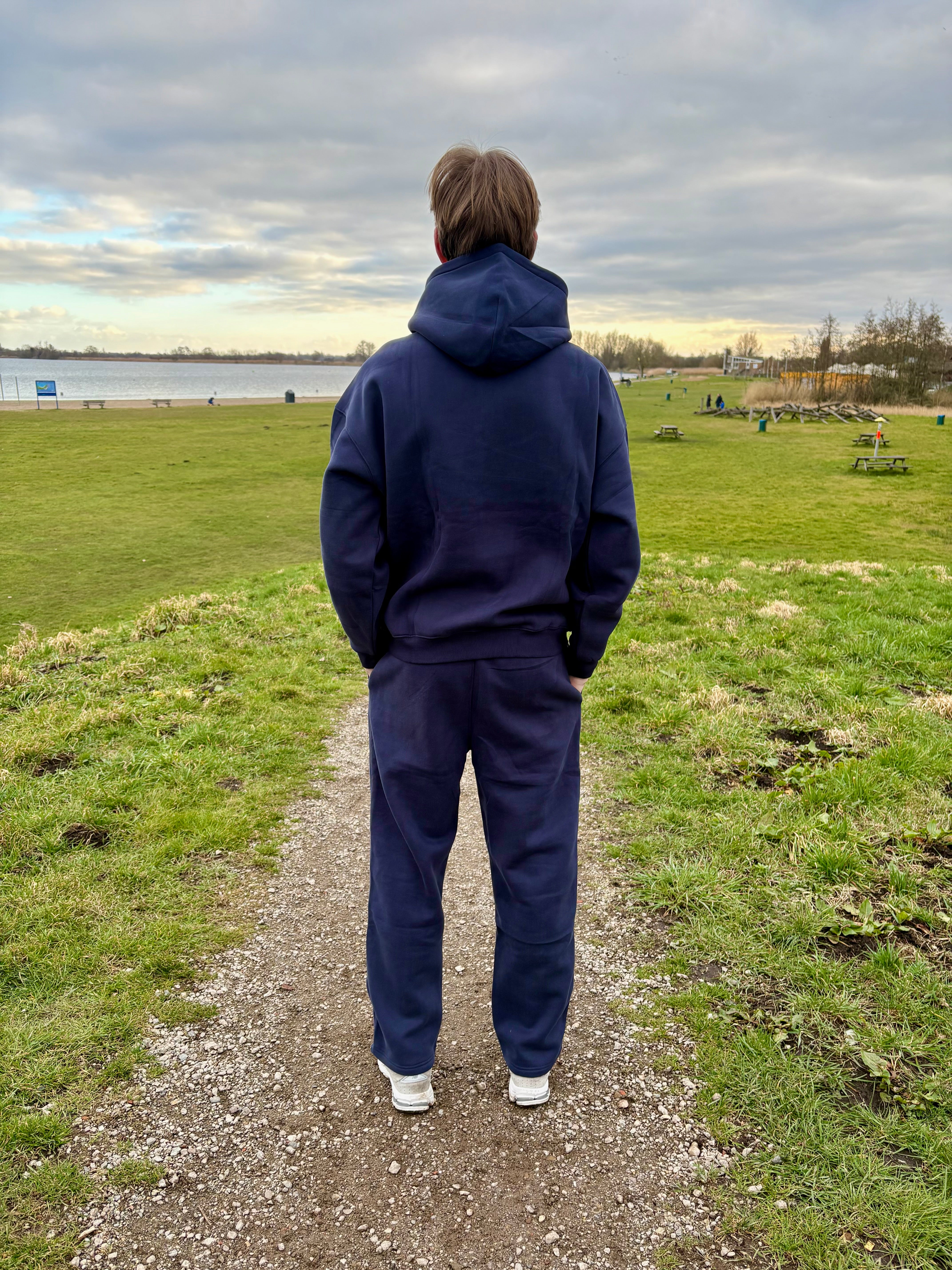 STUDIO Hoodie Navy Blue