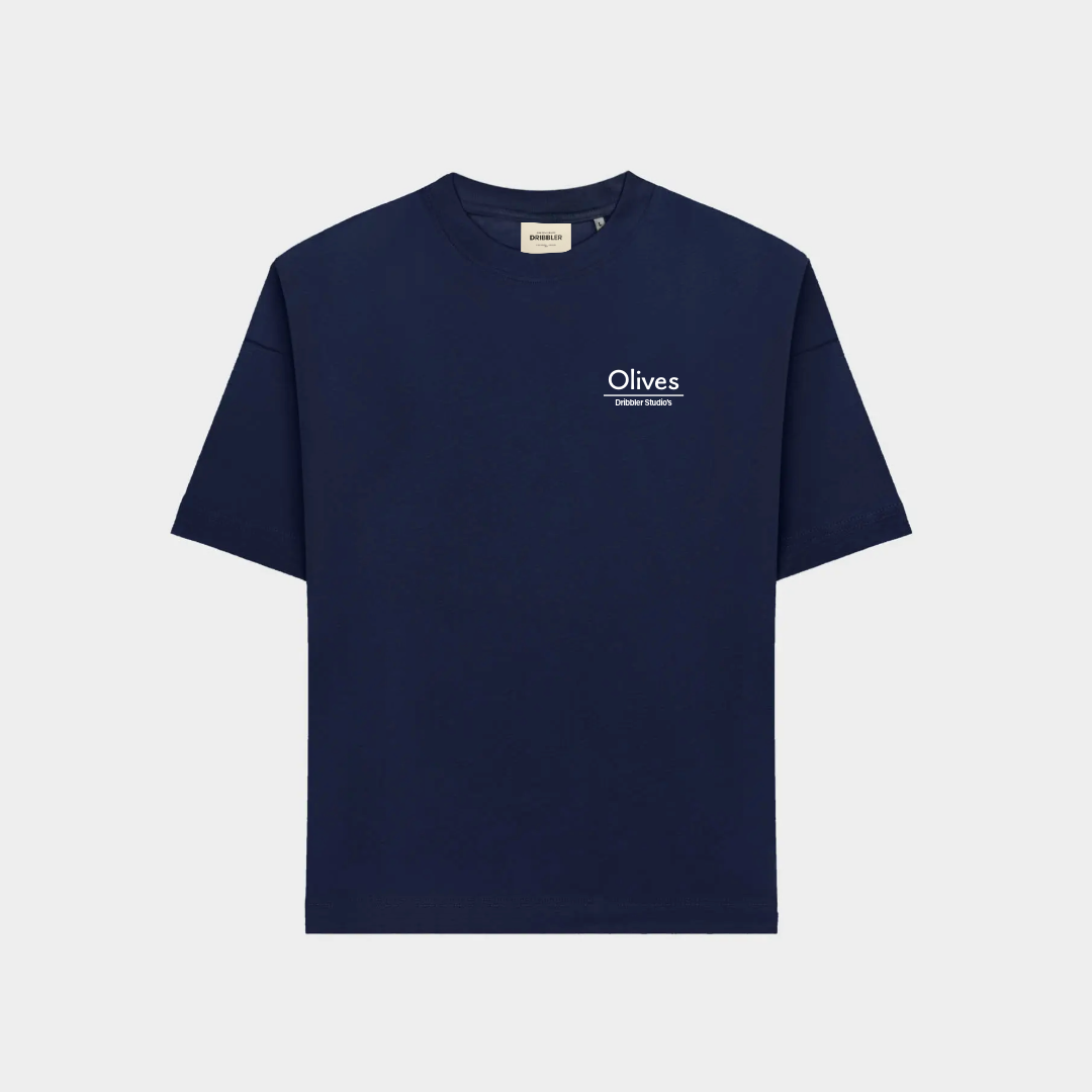 OLIVES Tee Navy Blue