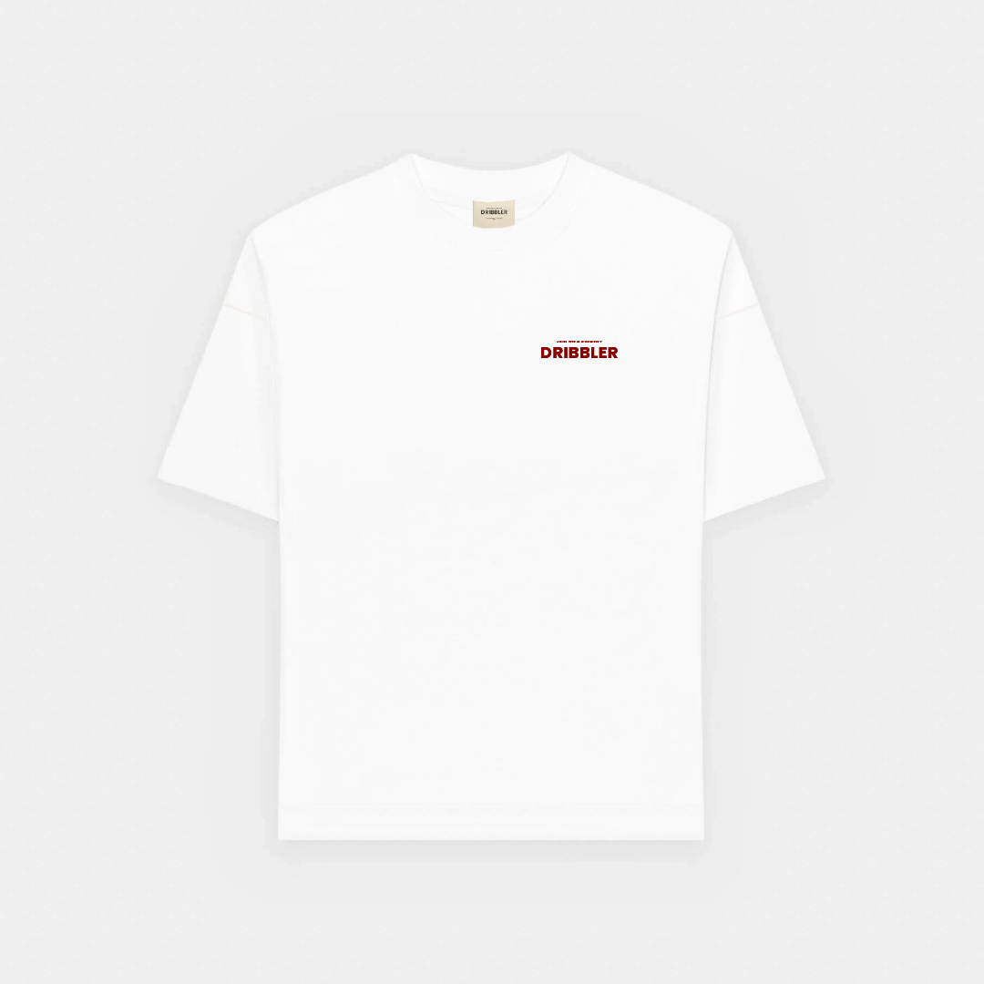 CEREZA Tee White/Red