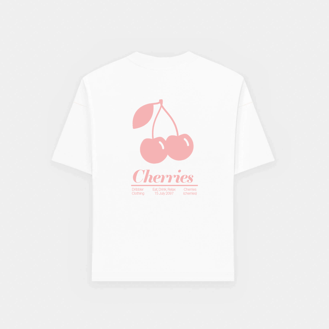 CEREZA Tee White/Pink