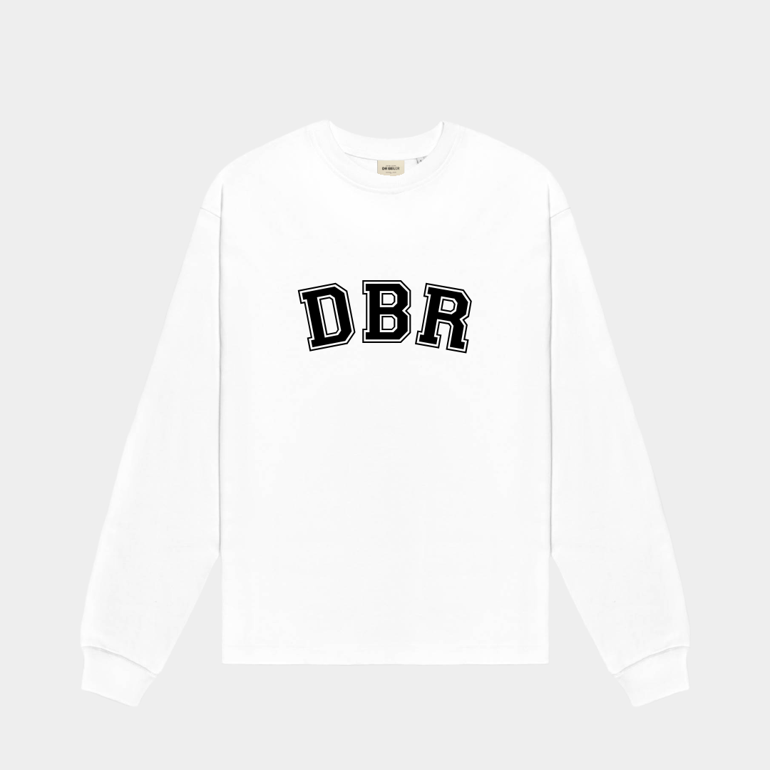DBR Longsleeve White