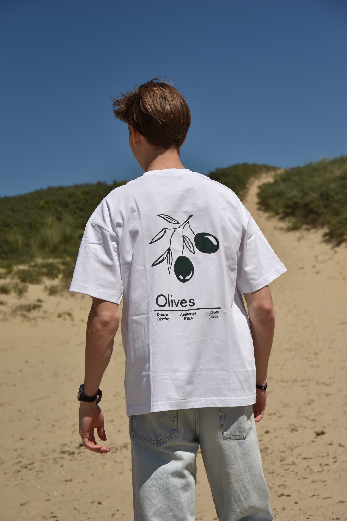 OLIVES Tee White