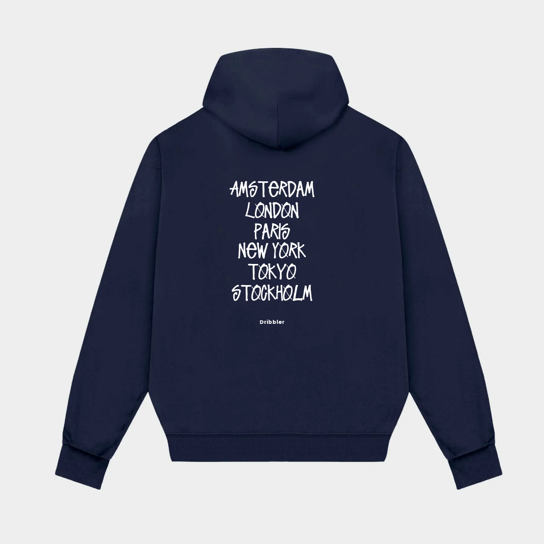 CITY Hoodie Navy Blue