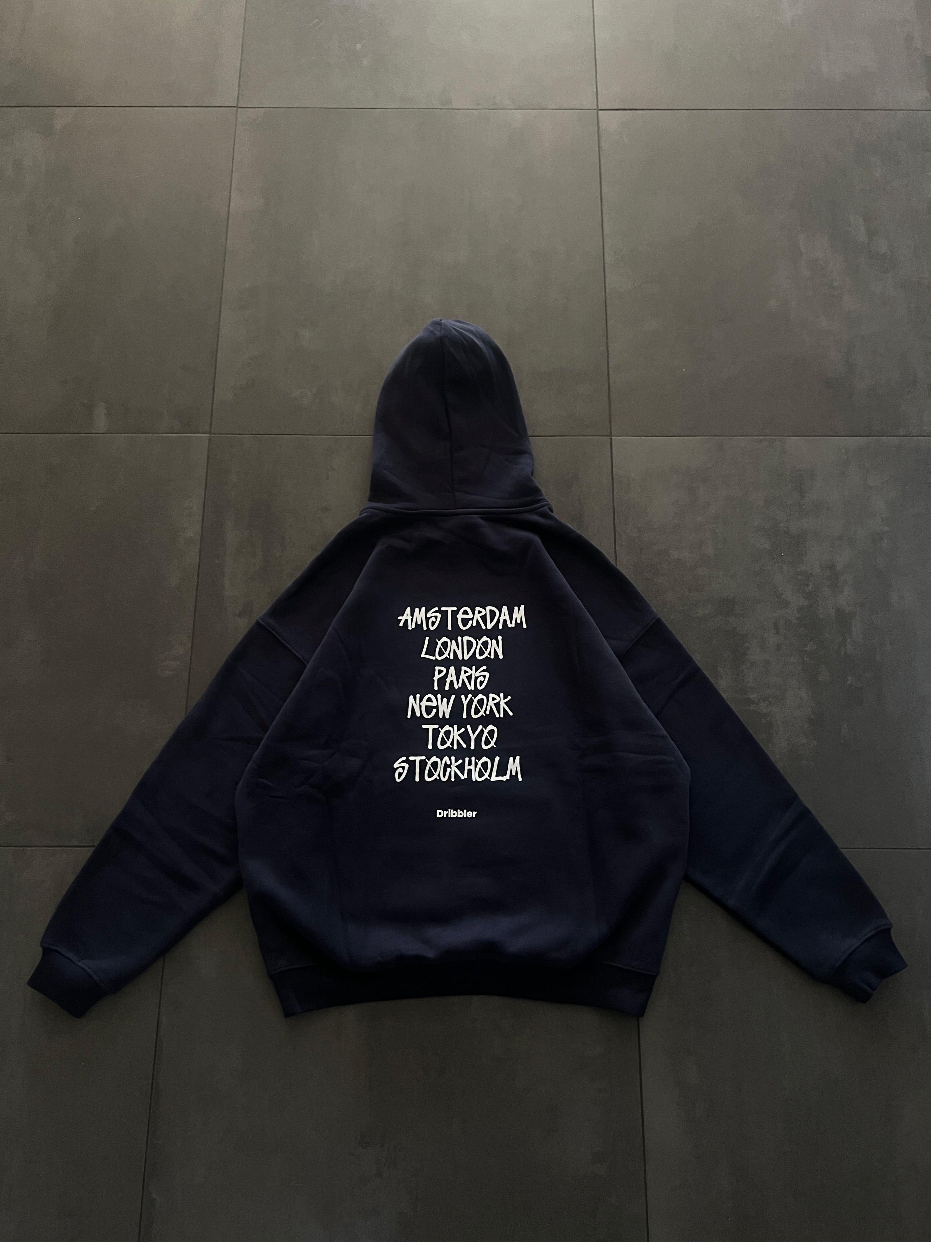 CITY Hoodie Navy Blue