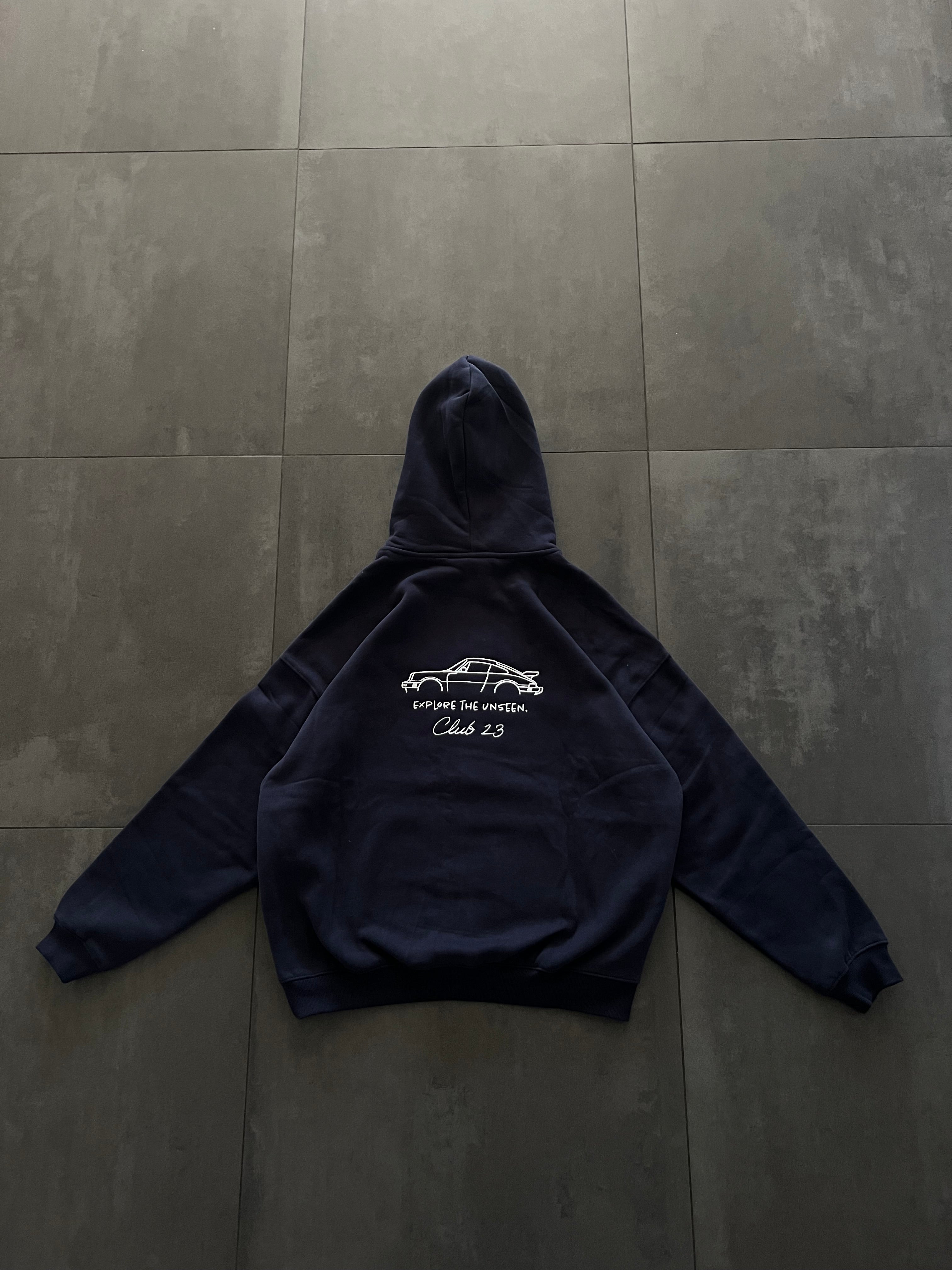 CLUB 23 Hoodie Navy Blue