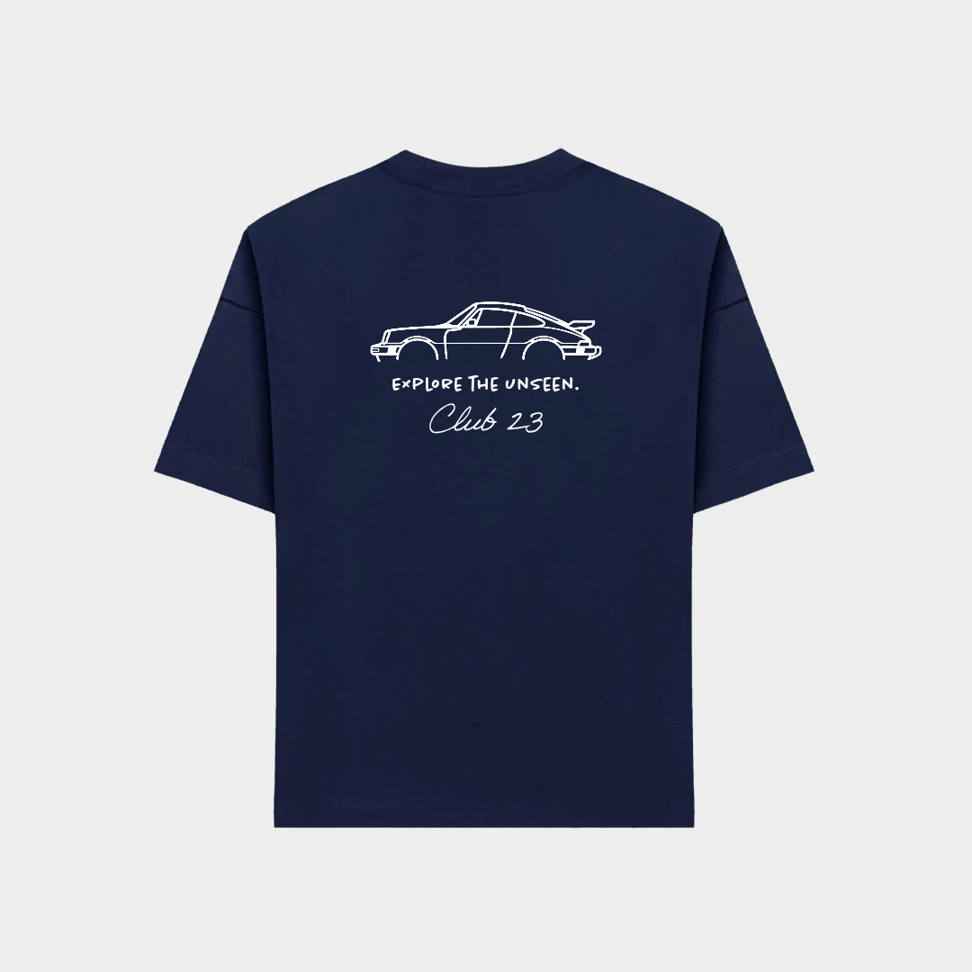 CLUB 23 Tee Navy Blue