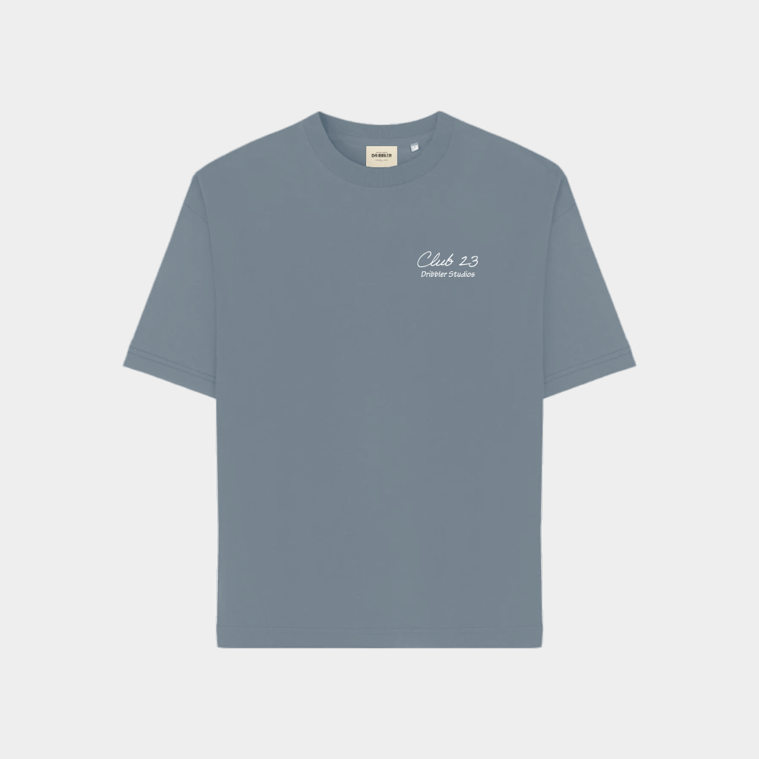 CLUB 23 Tee Dusty Blue