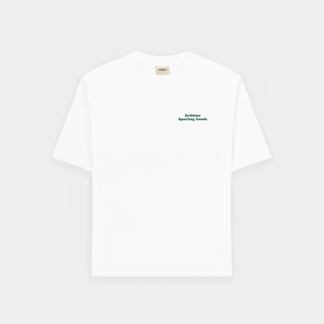 BOGEY Tee White/Dark Green