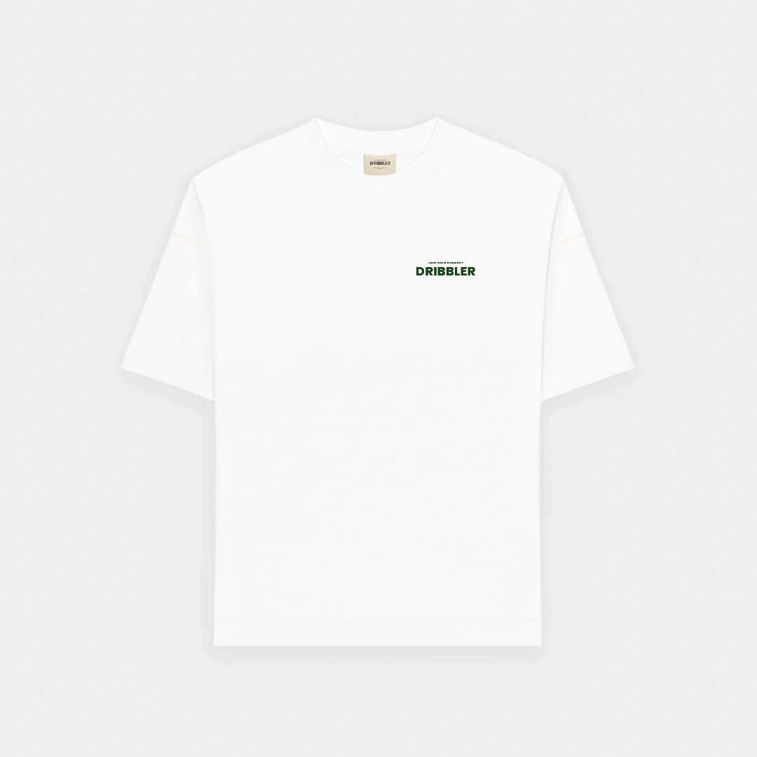 CEREZA Tee White/Dark Green