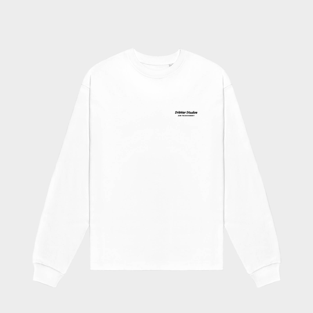 HAPPY Longsleeve White