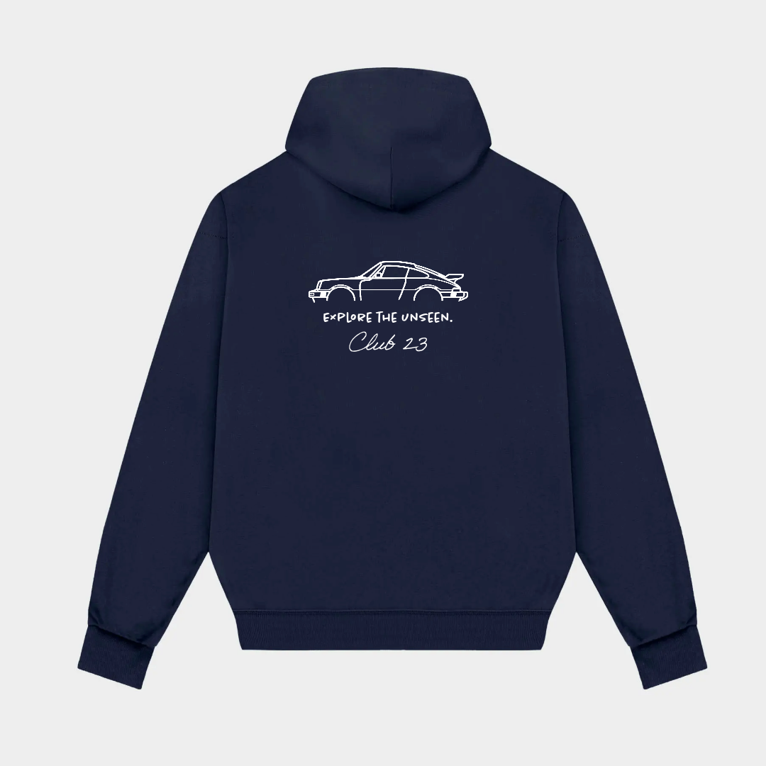 CLUB 23 Hoodie Navy Blue