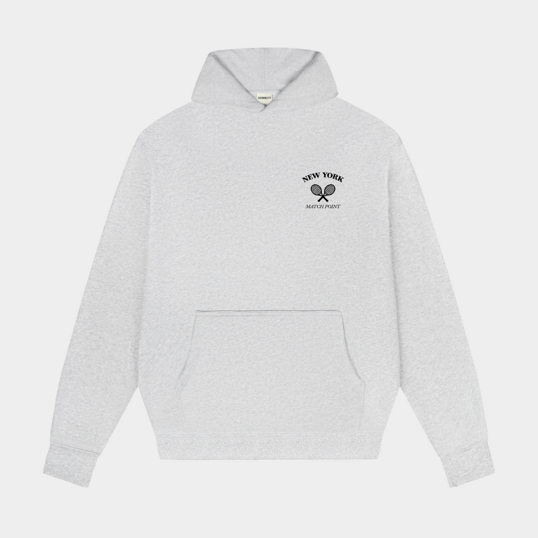 TENNIS Hoodie Light Grey