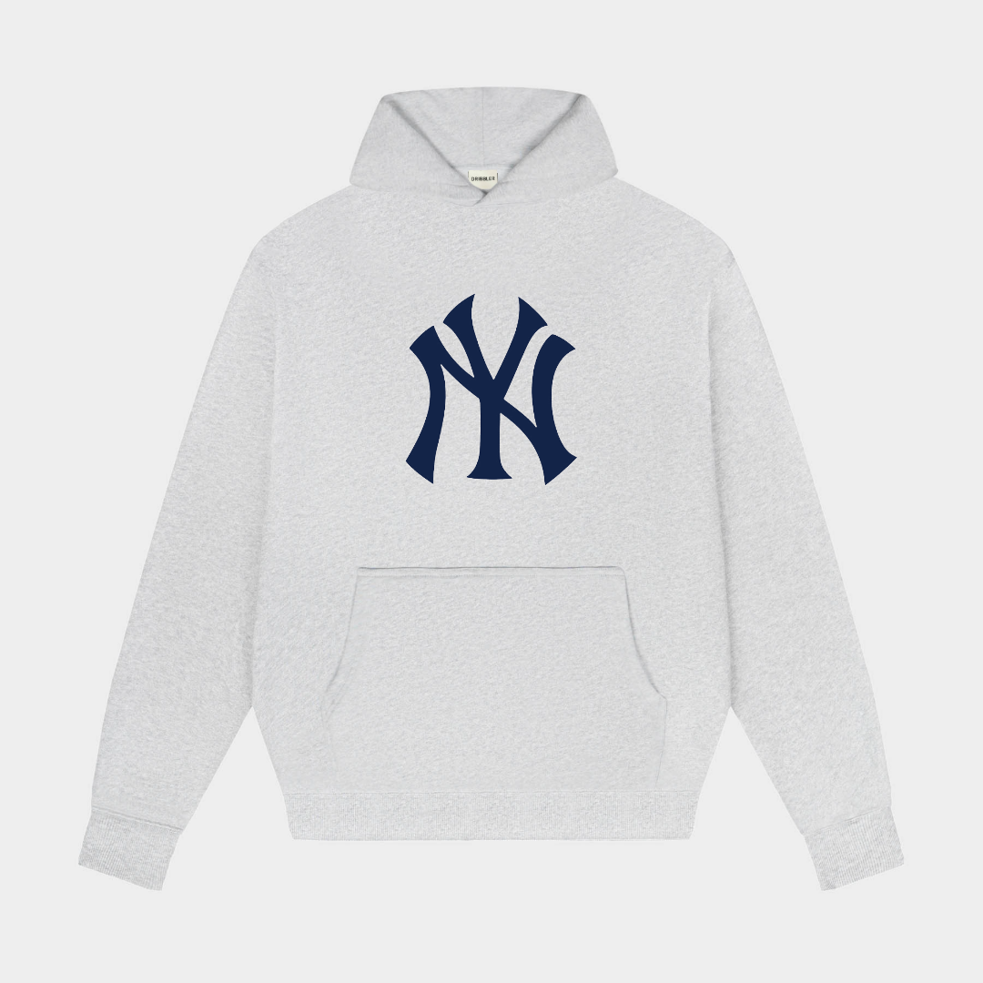 NEW YORK Hoodie Light Grey